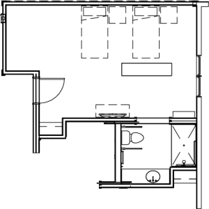 voyage senior living the anchor 2 bed floorplan